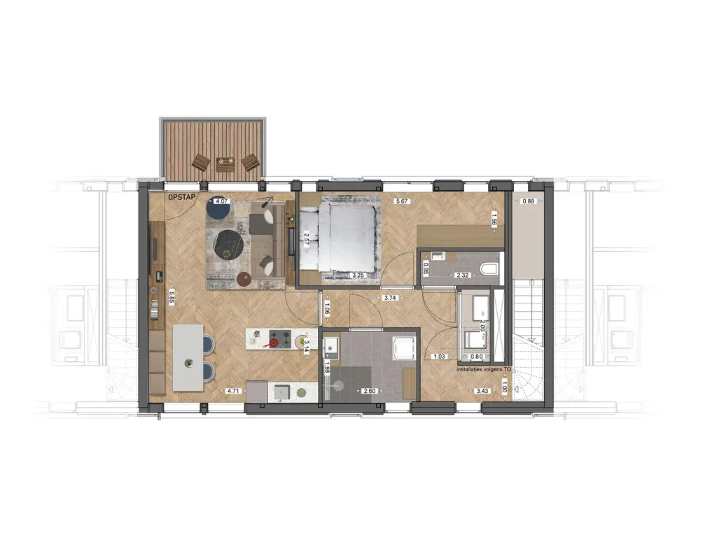 Stadswoning Hoog, Bouwnummer 102, GOUDA