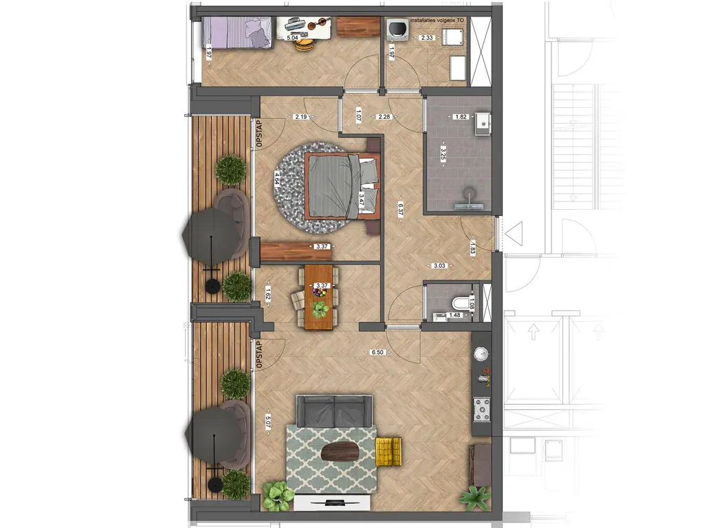 Appartement M4 , GOUDA
