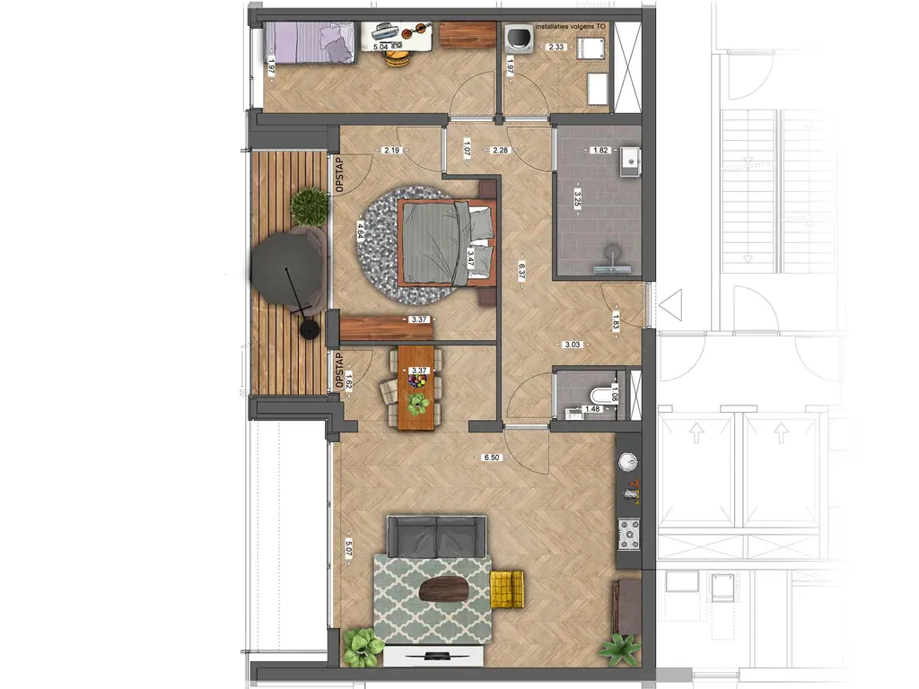 Appartement M3 , GOUDA