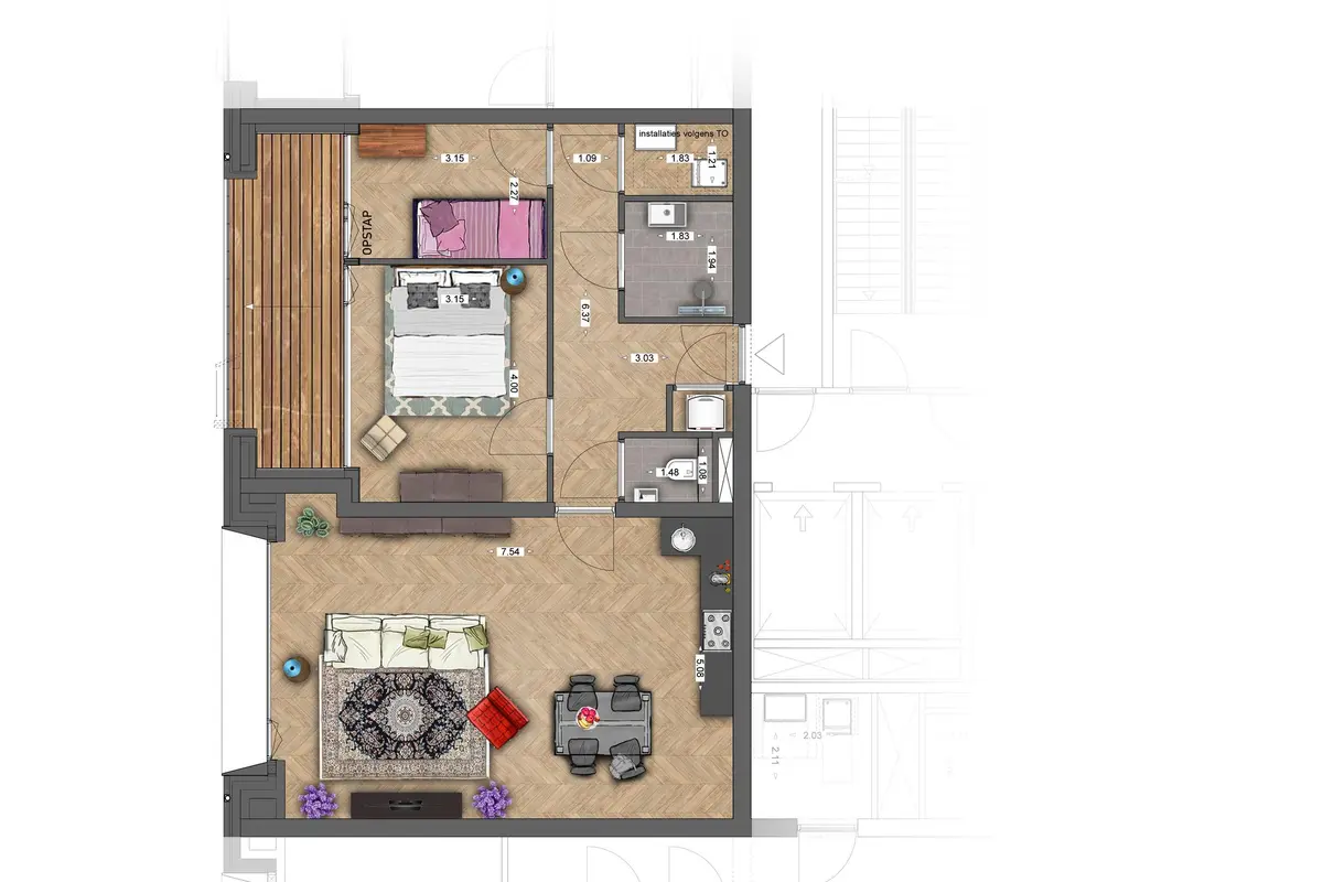 Appartement M2 