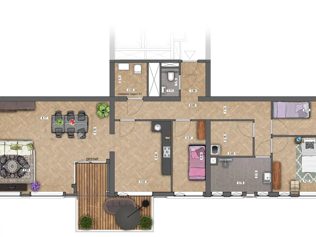Appartement XL2, Bouwnummer 81, GOUDA