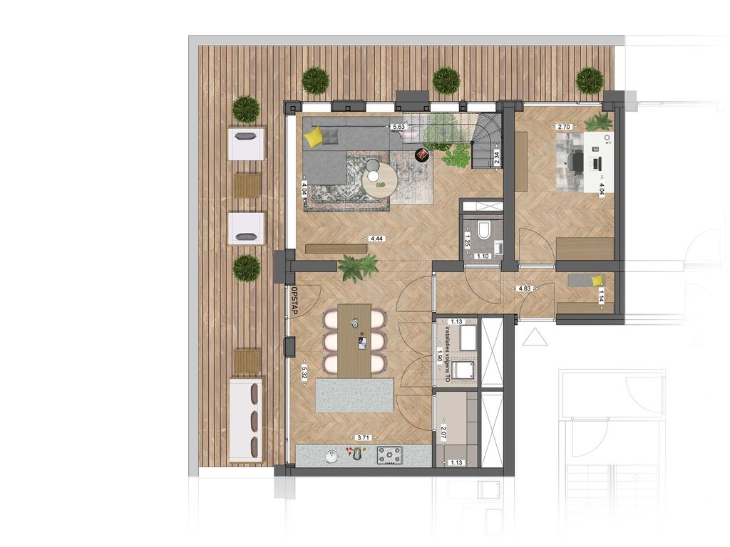 Appartement XL3, Bouwnummer 83, GOUDA