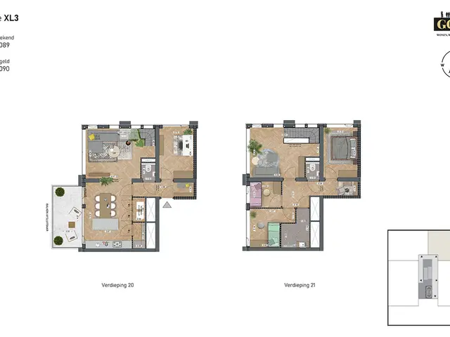Appartement XL3, Bouwnummer 90, GOUDA