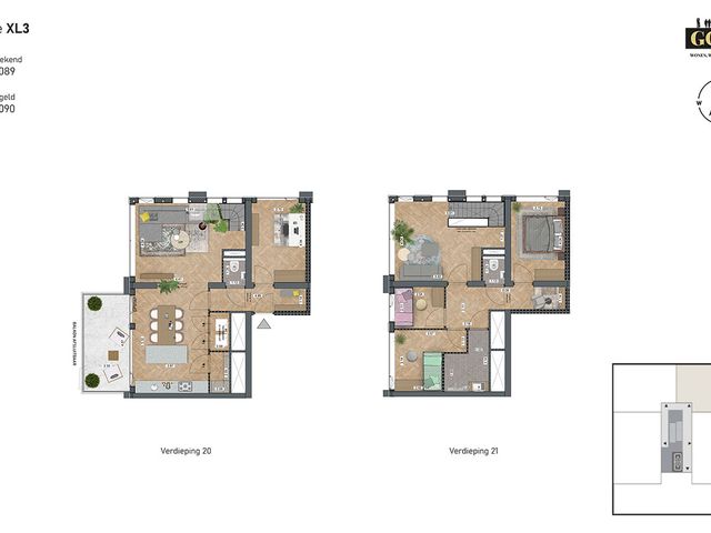 Appartement XL3, Bouwnummer 90, GOUDA