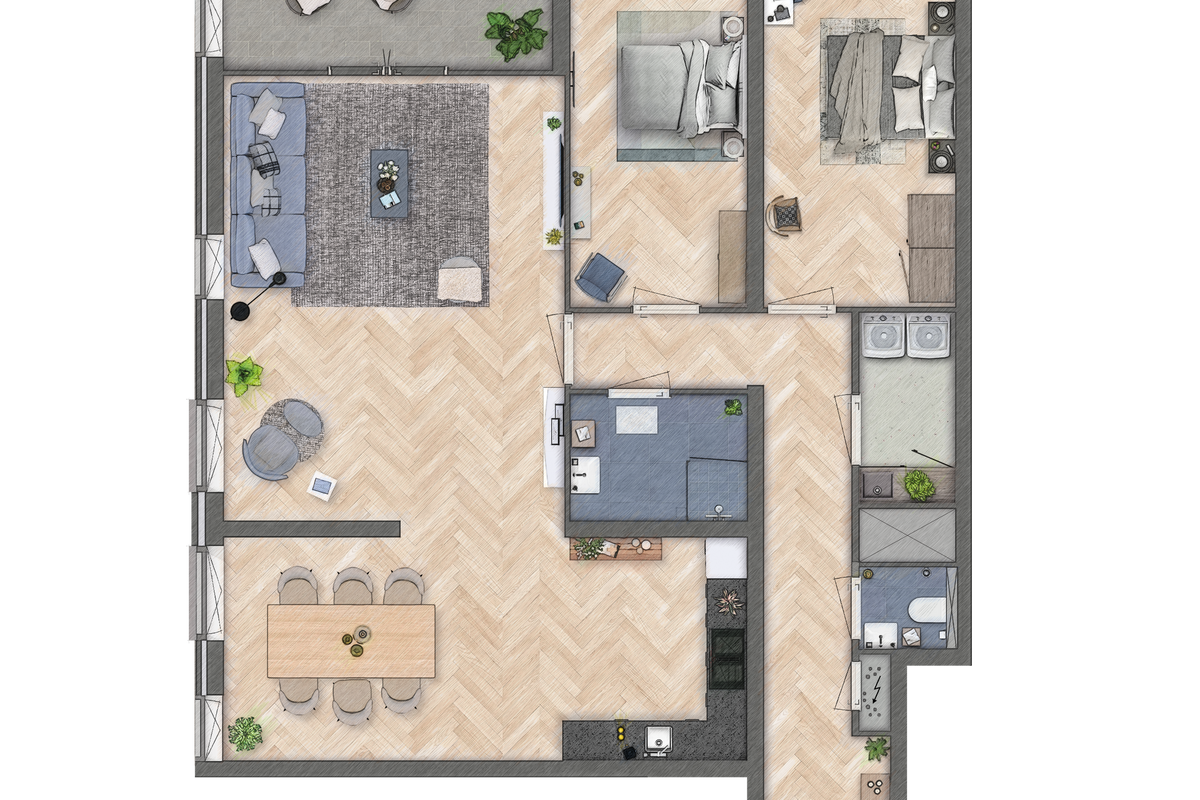 Maerlantburg, Bouwnummer 3