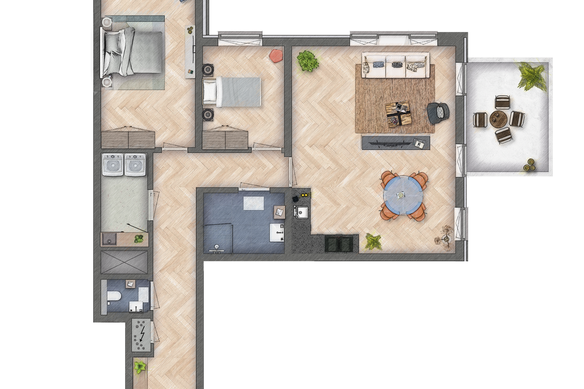 Maerlantburg, Bouwnummer 55