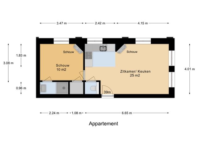 Hoge Gouwe 39M, Bouwnummer 12, GOUDA