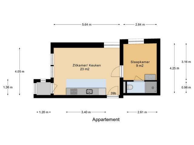 Hoge Gouwe 39B, Bouwnummer 3, GOUDA
