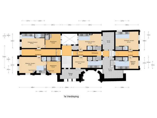 Hoge Gouwe 39B, Bouwnummer 3, GOUDA
