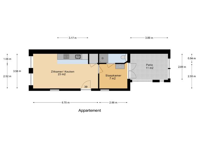 Hoge Gouwe, Bouwnummer Augustijn, GOUDA