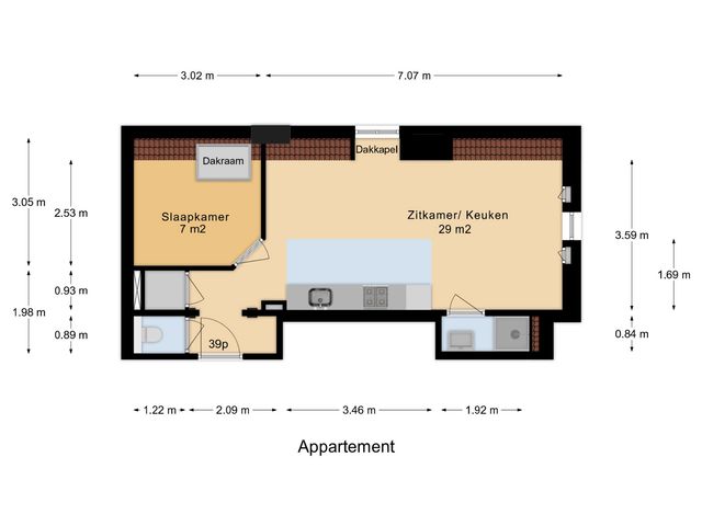 Hoge Gouwe 39P, Bouwnummer 14, GOUDA