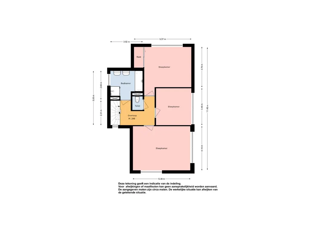 Plattegrond 16
