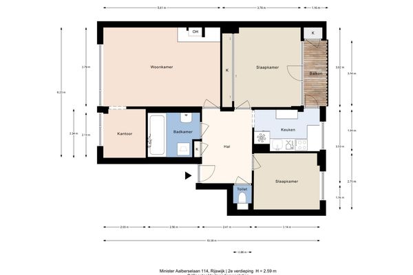 Minister Aalberselaan 114, Rijswijk