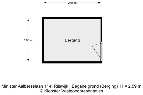 Minister Aalberselaan 114, Rijswijk