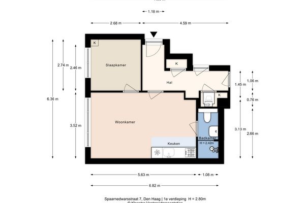 Spaarnedwarsstraat 7, Den Haag