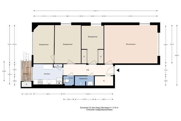 Duinstraat 73, Den Haag