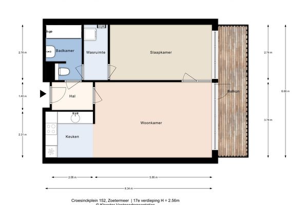 Croesinckplein 152, Zoetermeer