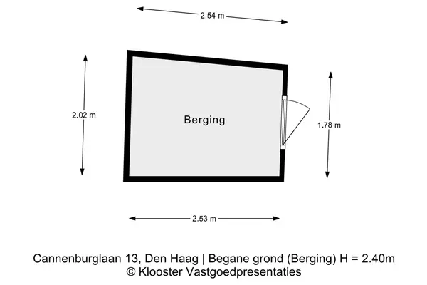 Cannenburglaan 13, Den Haag
