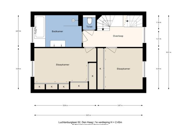 Luchtenburglaan 52, Den Haag