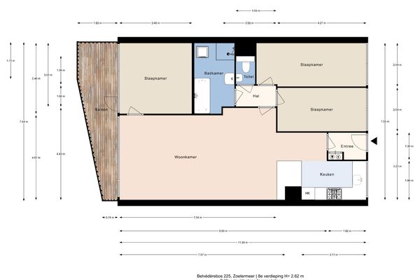 Belvédèrebos 225, Zoetermeer