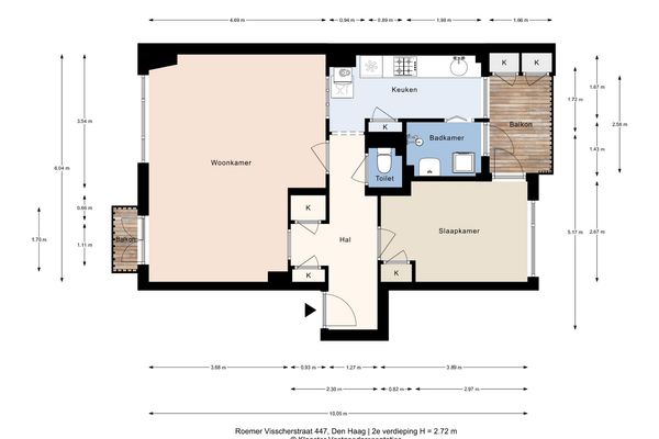 Roemer Visscherstraat 447, Den Haag