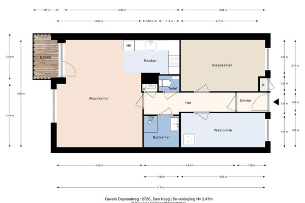Gevers Deynootweg 1272C, Den Haag