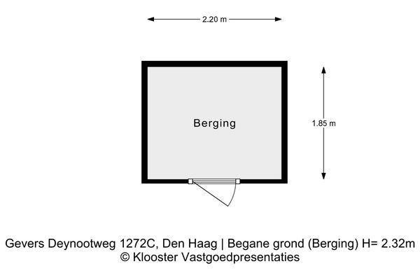 Gevers Deynootweg 1272C, Den Haag