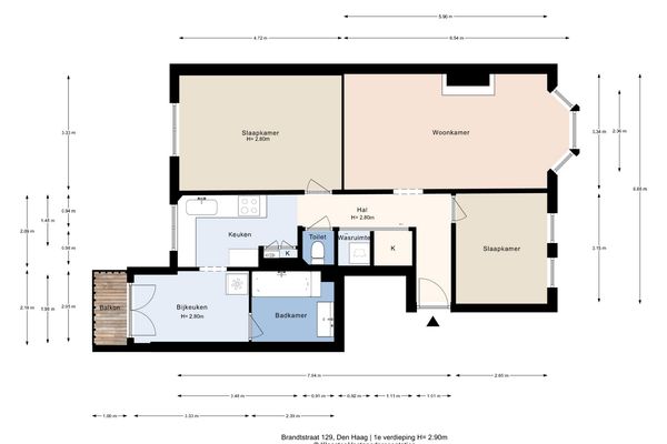 Brandtstraat 129, Den Haag