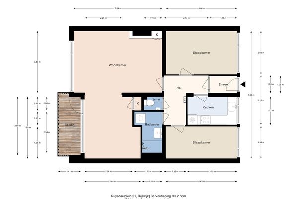 Ruysdaelplein 21, Rijswijk