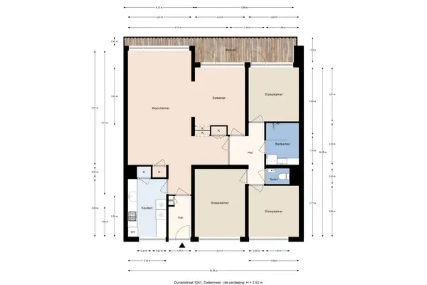 Dunantstraat 1047, Zoetermeer