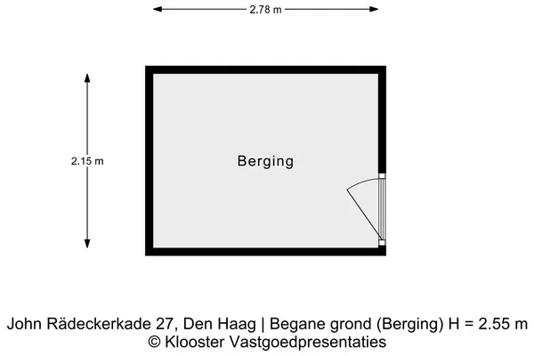 John Rädeckerkade 27, Den Haag