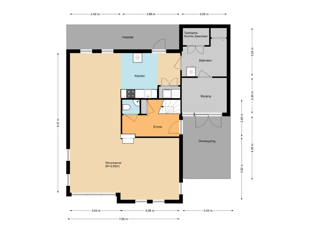 Plattegrond 75