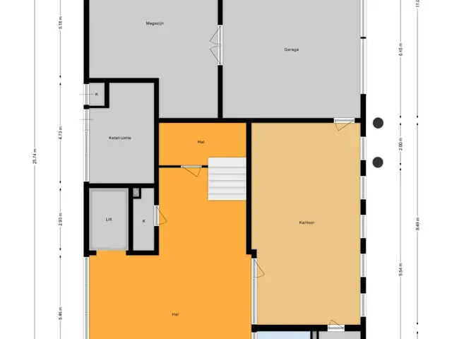 Plattegrond van Dijkweg 66