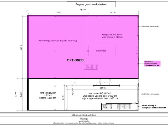 Plattegrond van Zekkenstraat 56