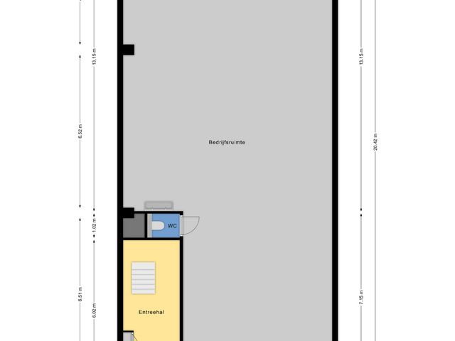 Plattegrond van Zekkenweg 52B