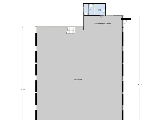 Plattegrond van Tiendweg 2M