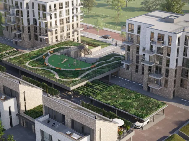 Foto van Waelzicht geschakelde twee-onder-een kapwoningen