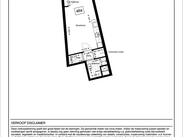 Plattegrond van DockSide Scheveningen