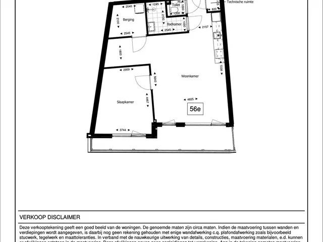 Plattegrond van DockSide Scheveningen
