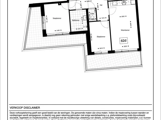 Plattegrond van DockSide Scheveningen
