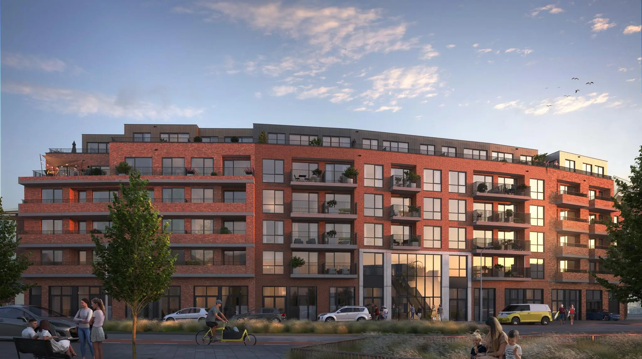 Drie-kamer DockSide koop