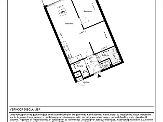 Plattegrond van Zeesluisweg, Bouwnummer 