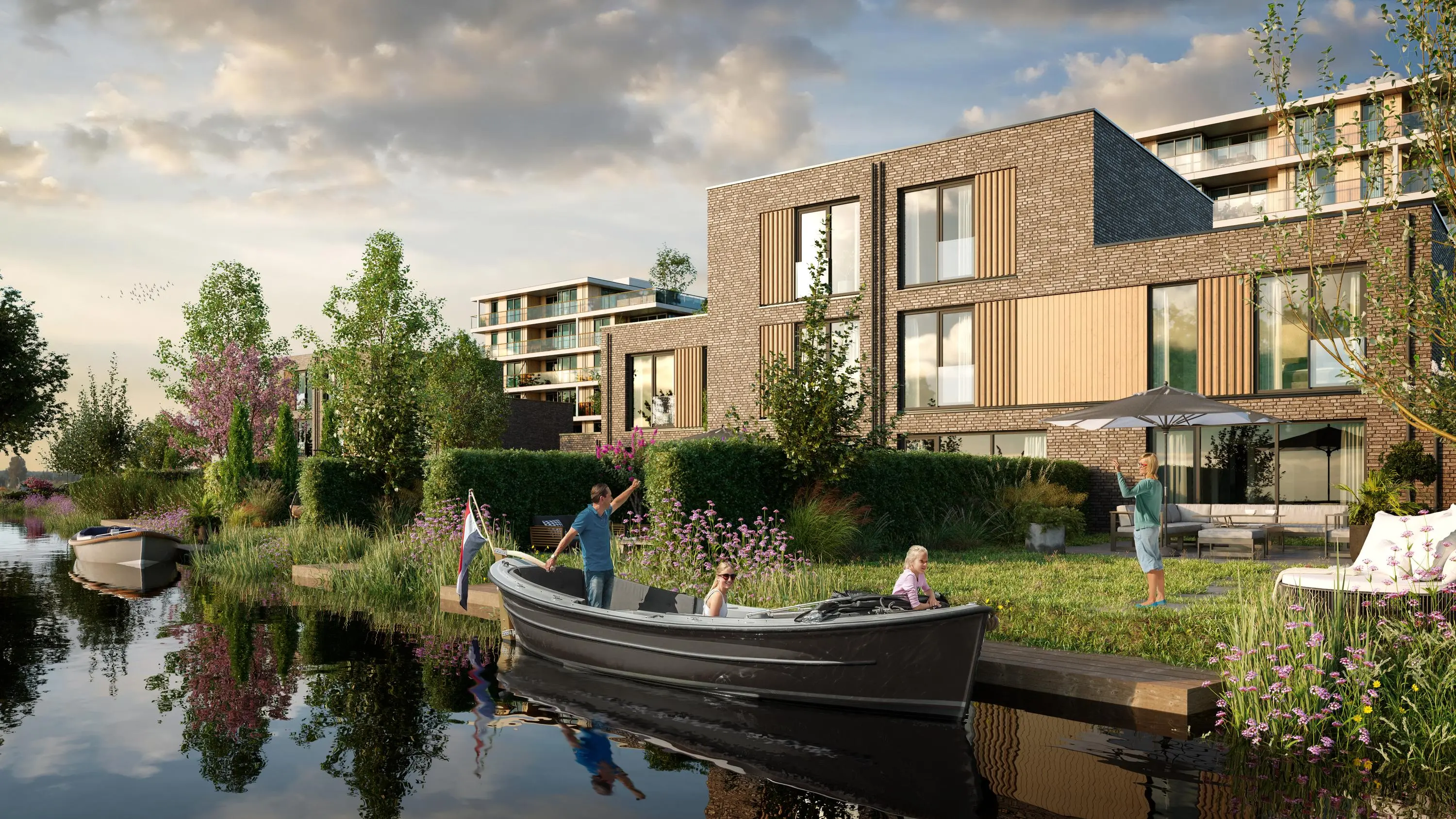 Gezins-tussenwoningen
