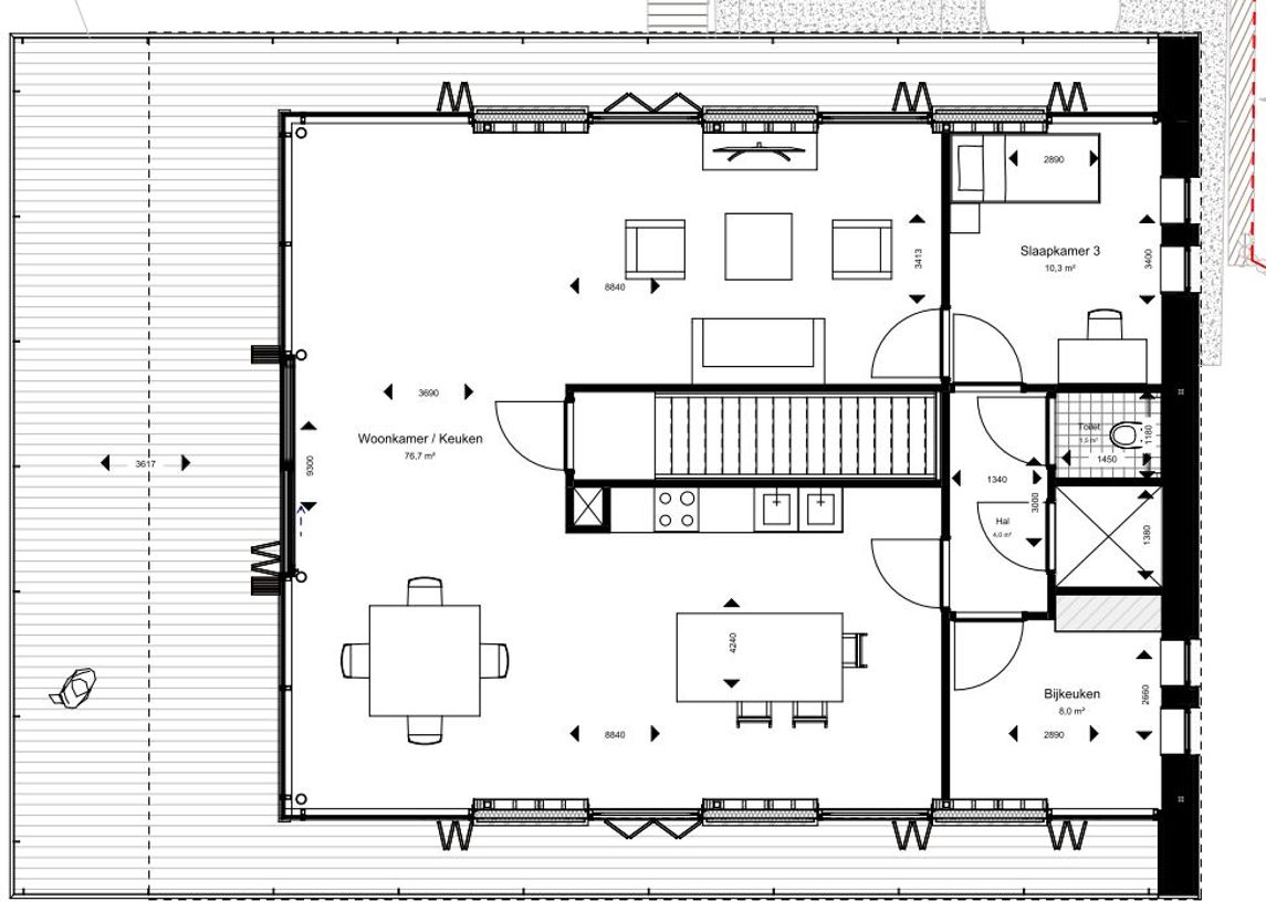 Beachvilla, Bouwnummer 1