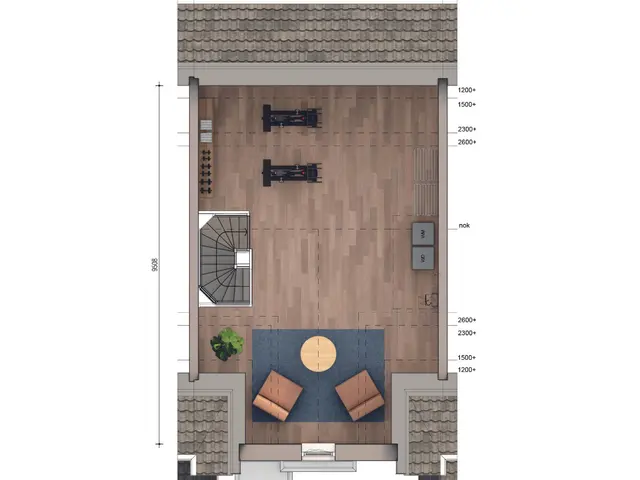 Plattegrond van Herenhuis, Bouwnummer 242