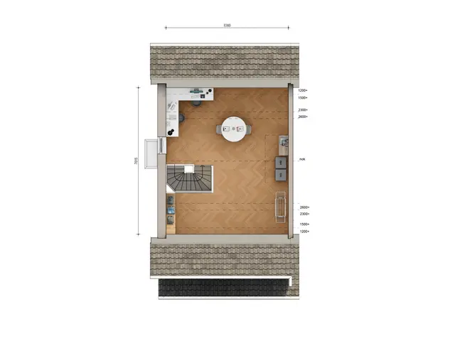 Plattegrond van Herenhuis, Bouwnummer 243