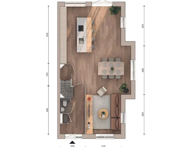 Plattegrond van Herenboerderij, Bouwnummer 249