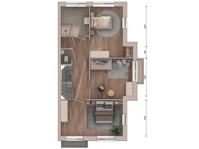 Plattegrond van Herenboerderij, Bouwnummer 249