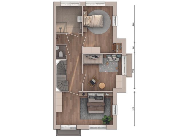 Plattegrond van Herenboerderij, Bouwnummer 249