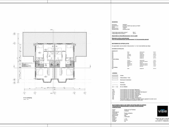 Plattegrond van Riante Dubbele villa's, Bouwnummer 3